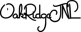 Oak Ridge JNL font